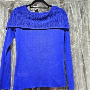 NWT Preswick & Moore Royal Blue Sweater (PXL)